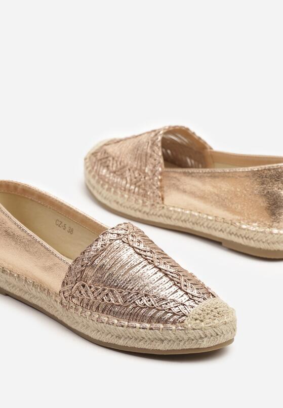 Espadrile Culoarea șampaniei 6