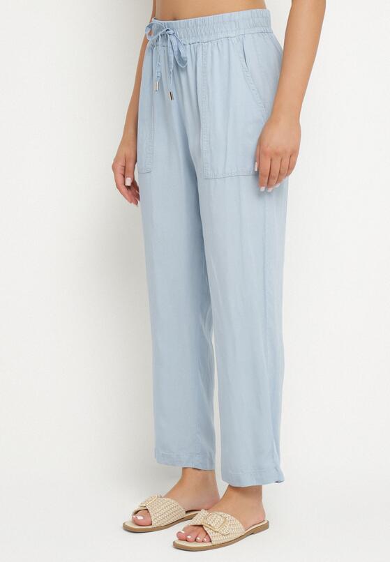 Pantaloni Albastru deschis 1