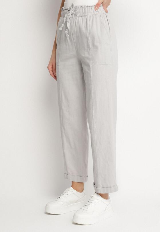 Pantaloni Gri deschis 1