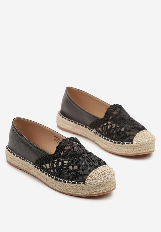 Fekete Espadrilles 5