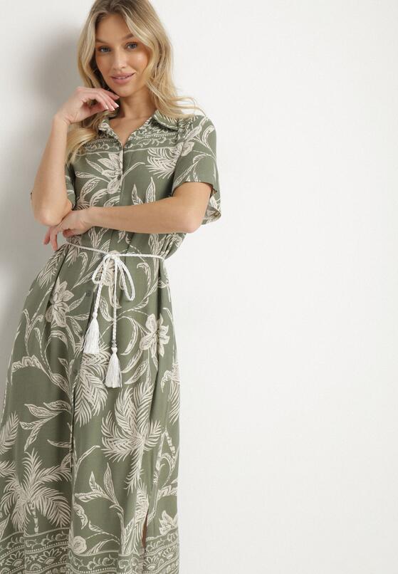 Rochie Verde închis 4