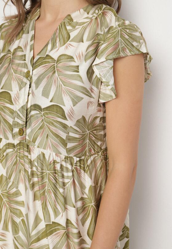 Rochie Verde închis 5