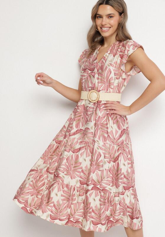 Rochie Roz închis 4