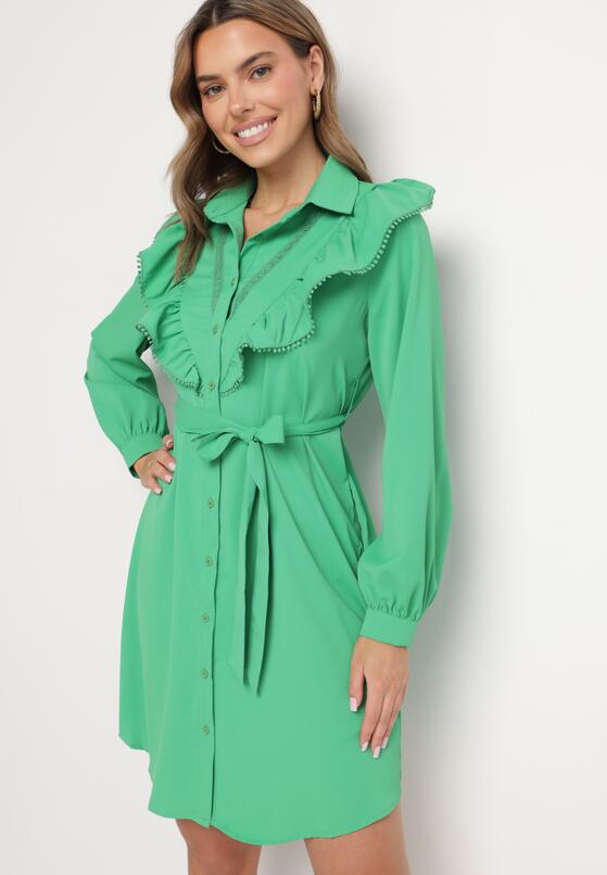 Rochie Verde închis 4