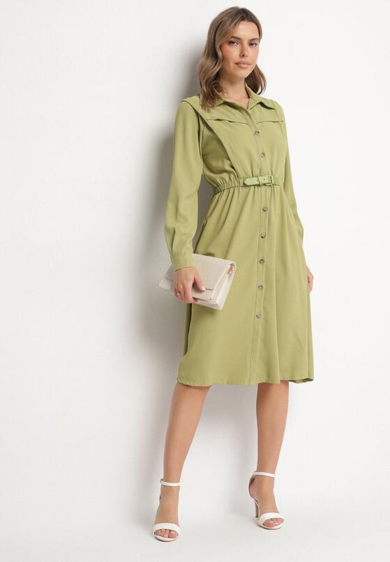 Rochie Verde închis 2