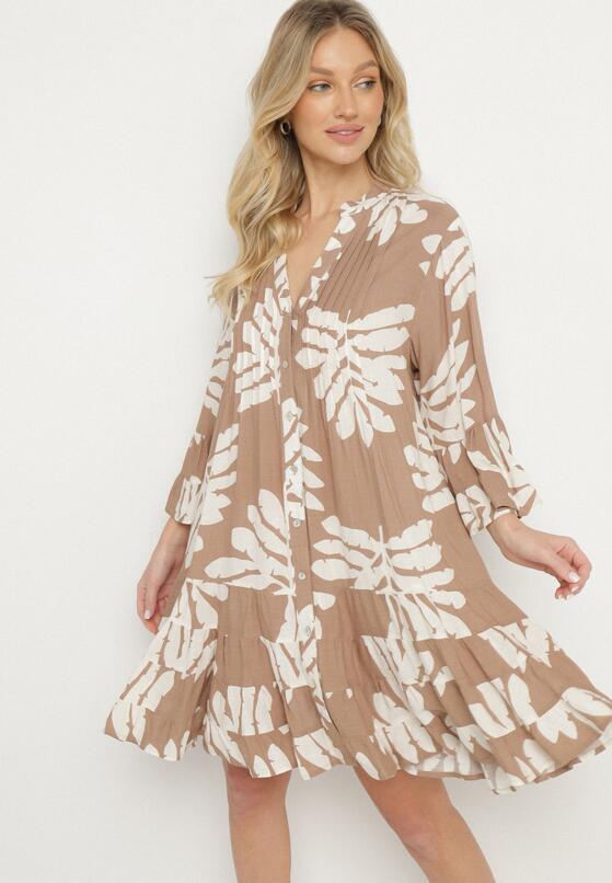 Rochie Bej închis 1
