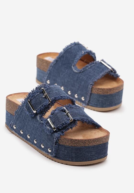 Papuci Bleumarin 5