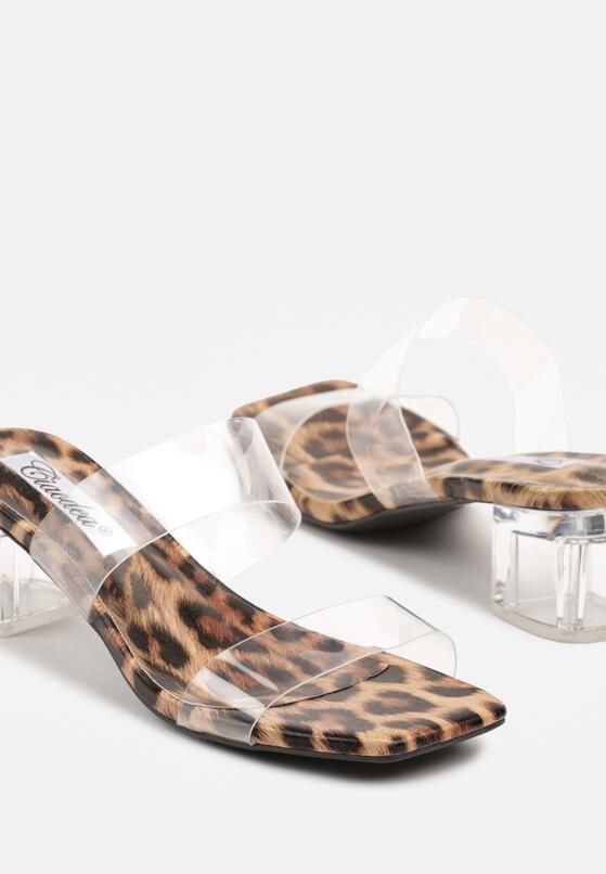 Papuci Imprimeu leopard 6