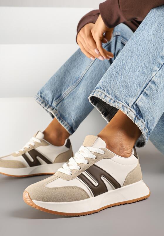 Sneakers Bej închis 2
