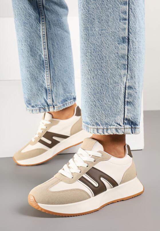 Sneakers Bej închis 3