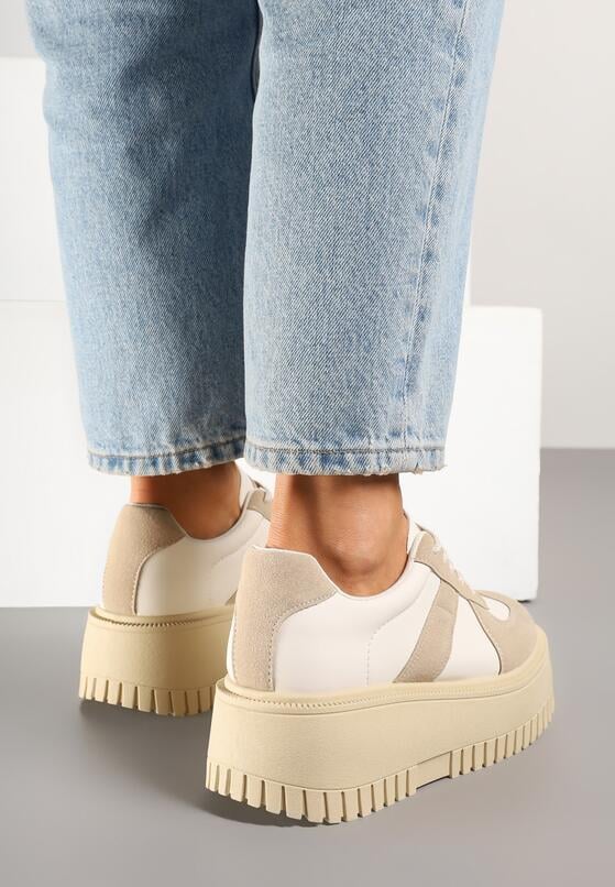 Sneakers Bej închis 3