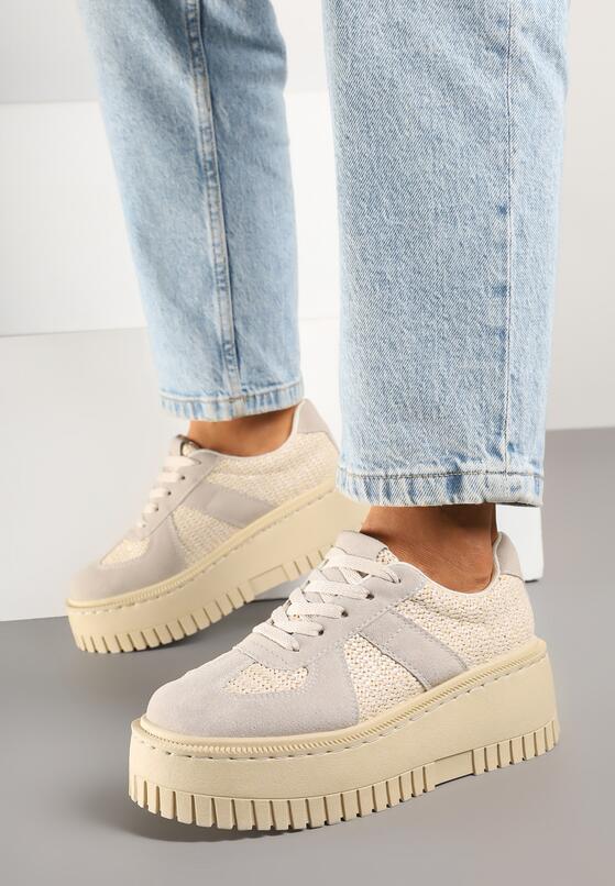 Sneakers Bej deschis 1