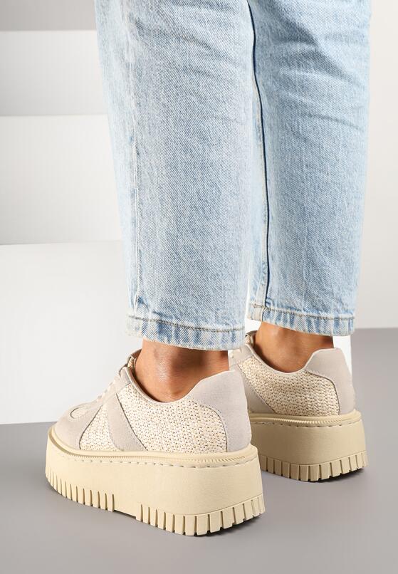 Sneakers Bej deschis 3