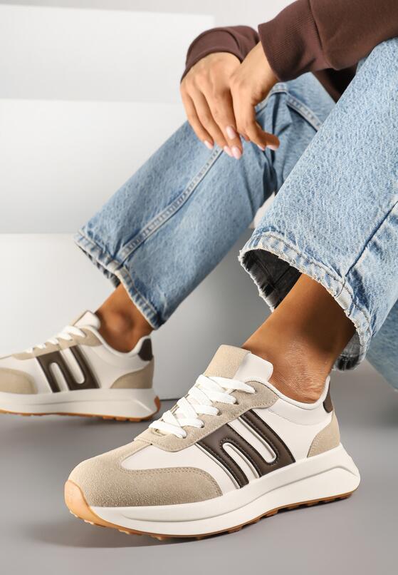 Sneakers Bej închis 2