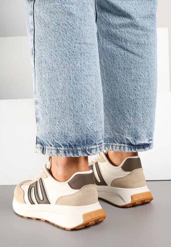 Sneakers Bej închis 3