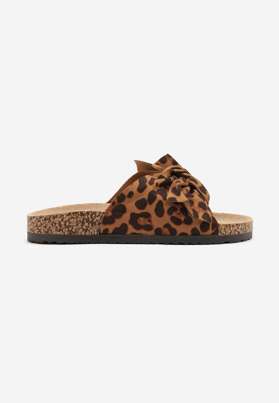 Papuci Imprimeu leopard 4