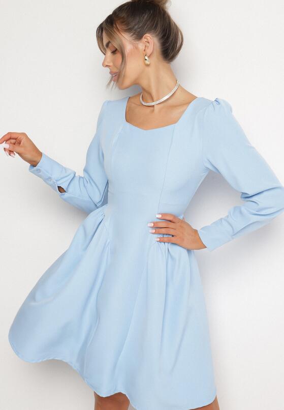 Rochie Albastru deschis 4