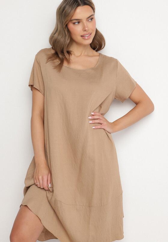 Rochie Bej închis 4