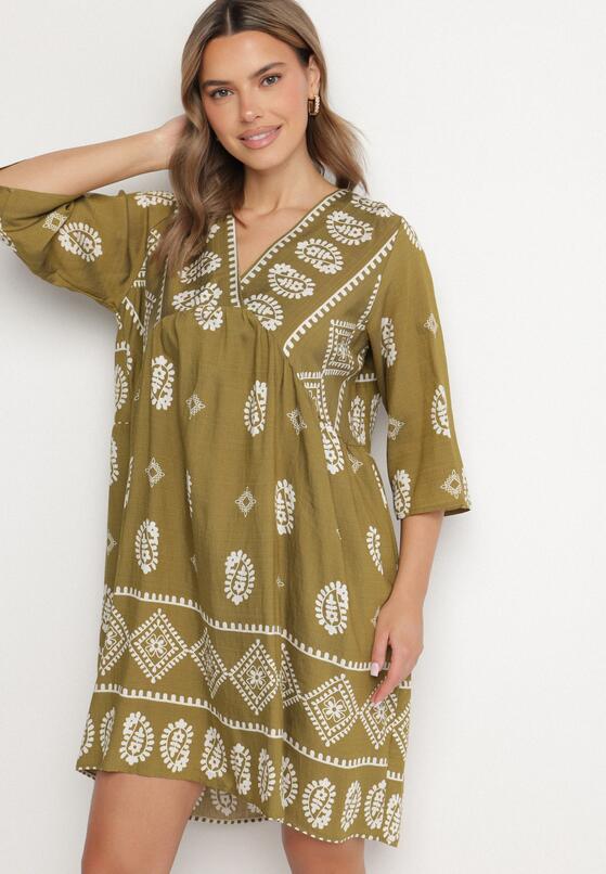 Rochie Verde închis 4