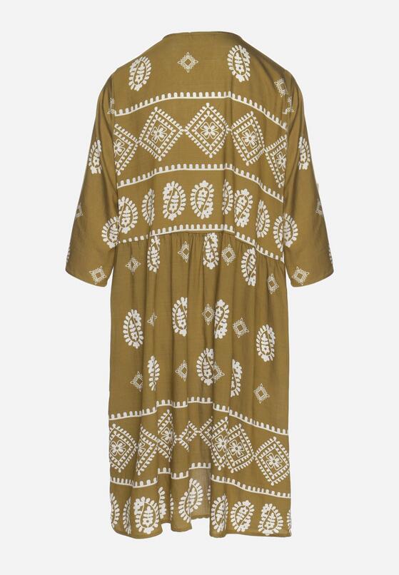 Rochie Verde închis 7