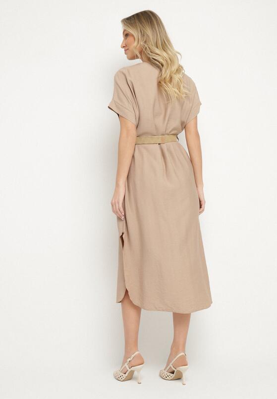 Rochie Bej închis 3