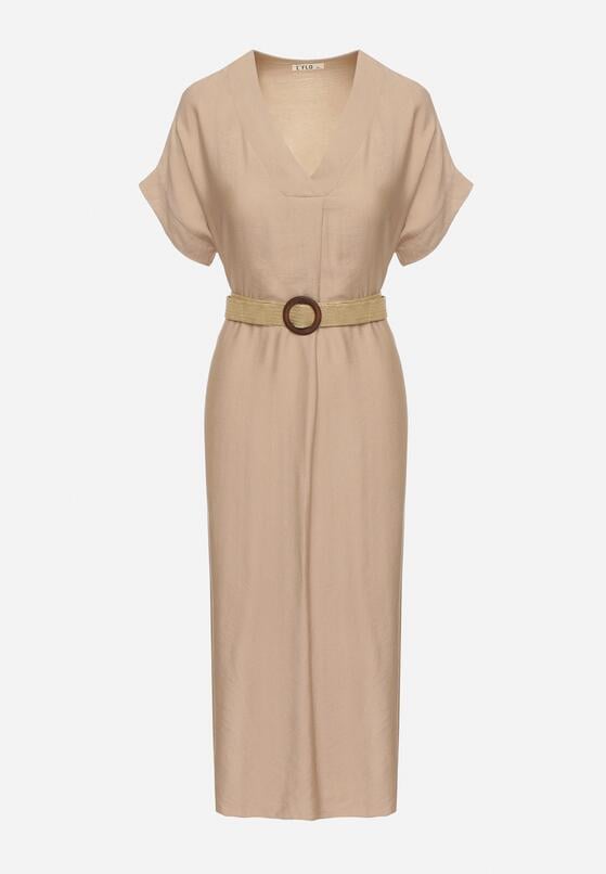 Rochie Bej închis 6