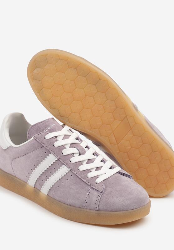 Sneakers Mov cu alb 6