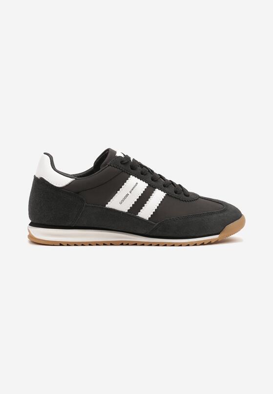Sneakers Negru cu alb 4