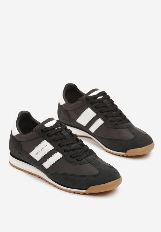 Sneakers Negru cu alb 5