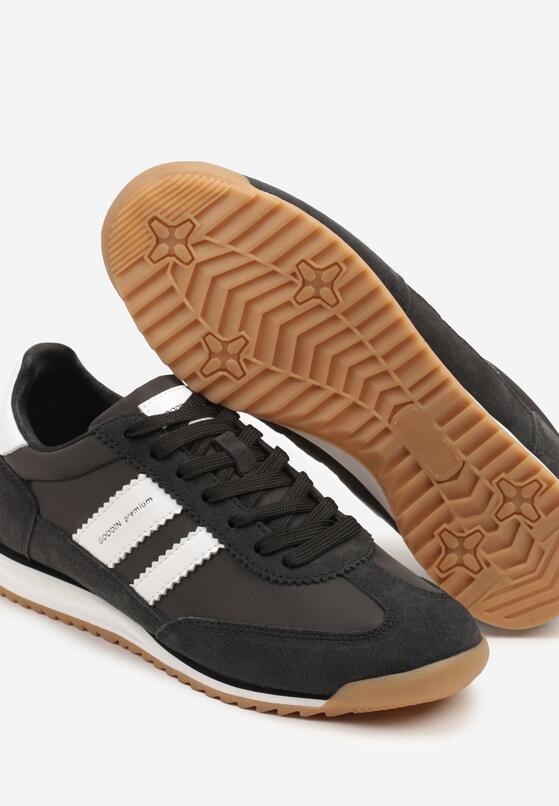 Sneakers Negru cu alb 6