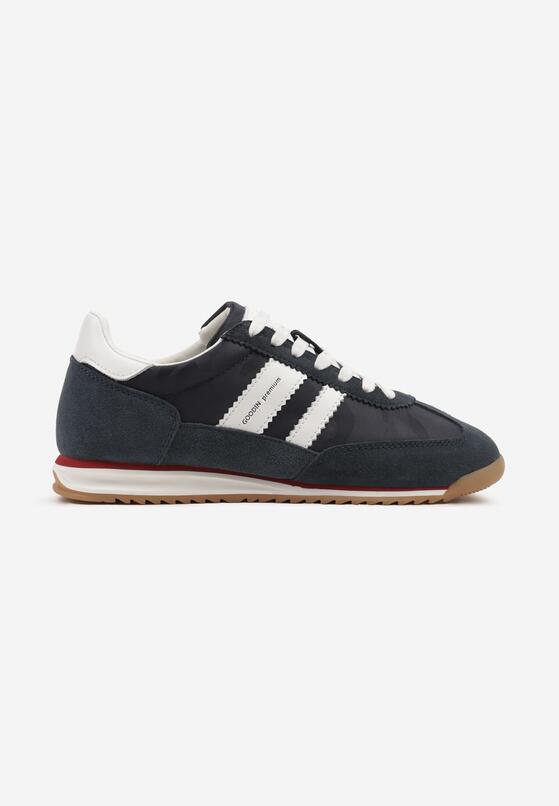 Sneakers Bleumarin cu alb 4