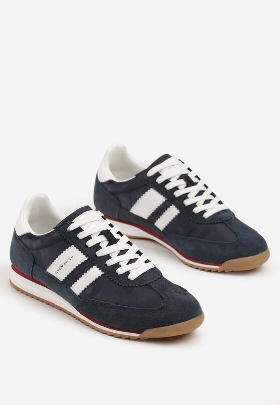 Sneakers Bleumarin cu alb 5