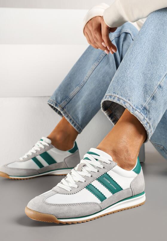 Sneakers Alb cu gri 2