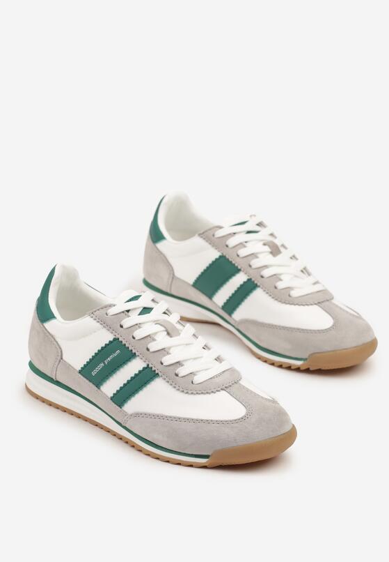 Sneakers Alb cu gri 5