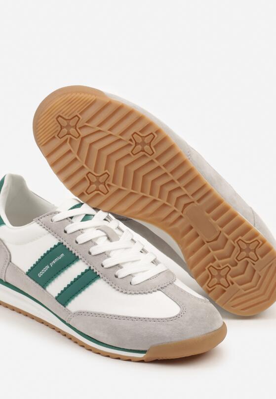 Sneakers Alb cu gri 6