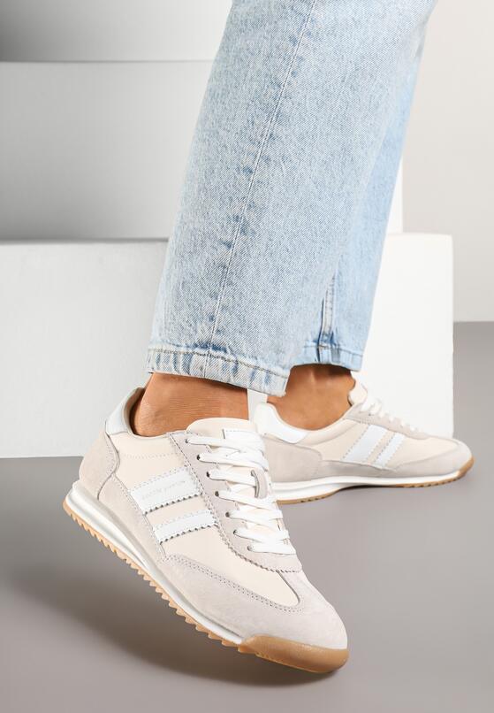Sneakers Gri cu alb 1