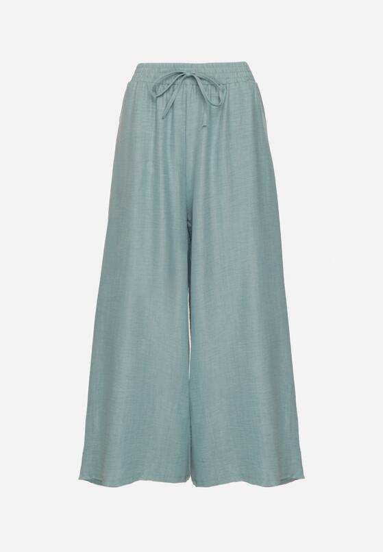 Pantaloni Verde mentă 6