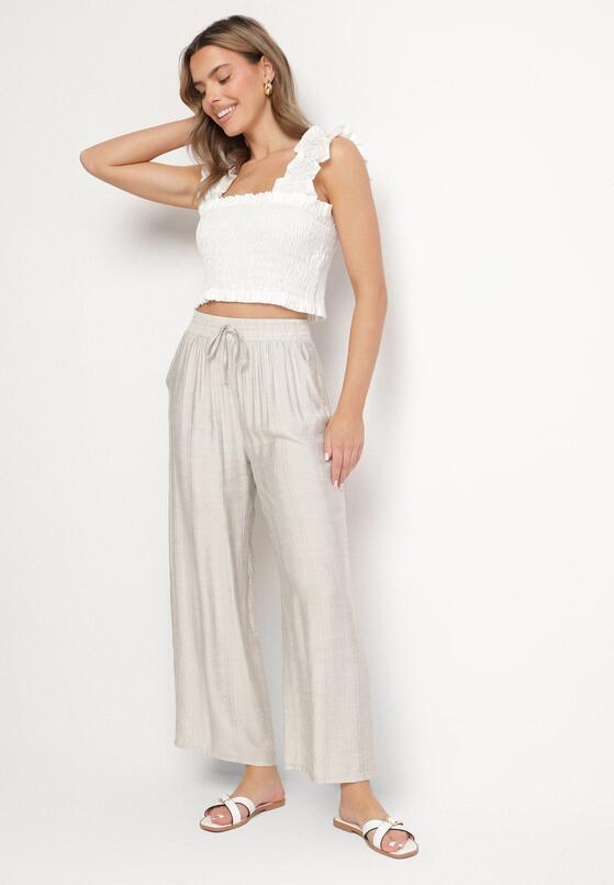 Pantaloni Gri deschis 4