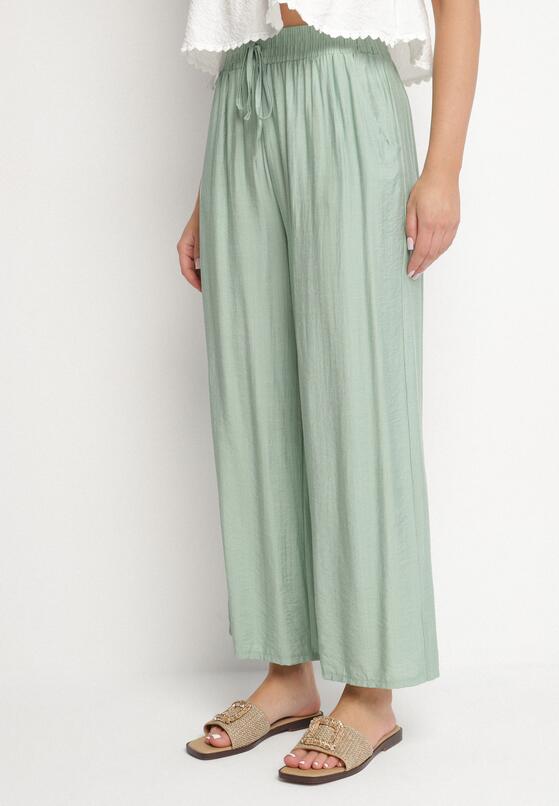 Pantaloni Verde mentă 1