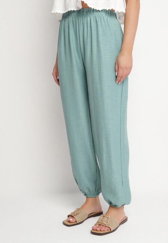 Pantaloni Verde mentă 1