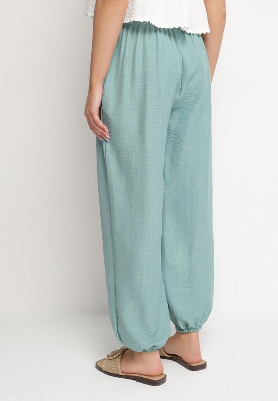 Pantaloni Verde mentă 3