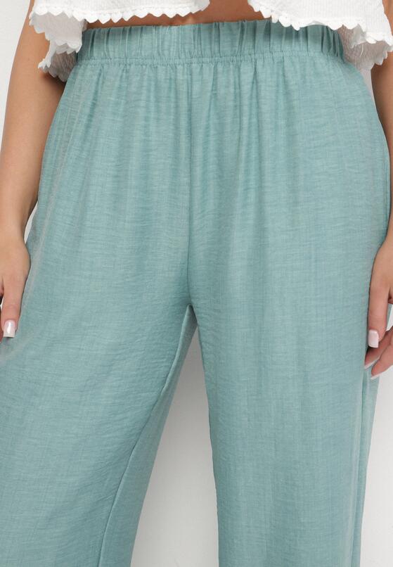 Pantaloni Verde mentă 5