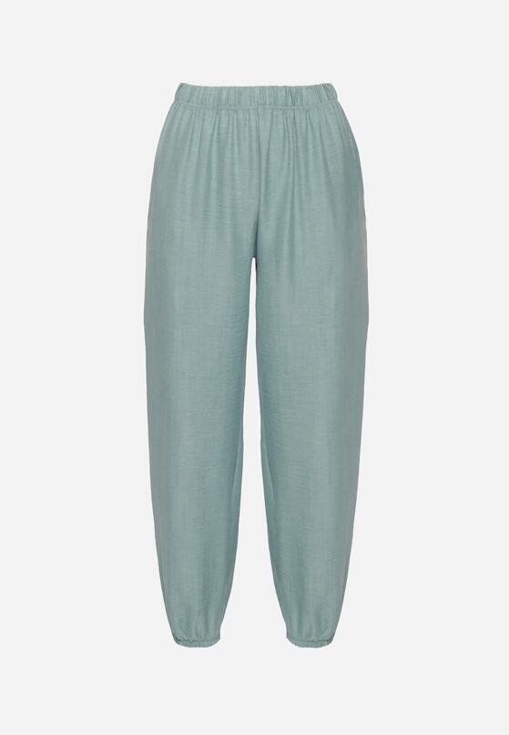 Pantaloni Verde mentă 6