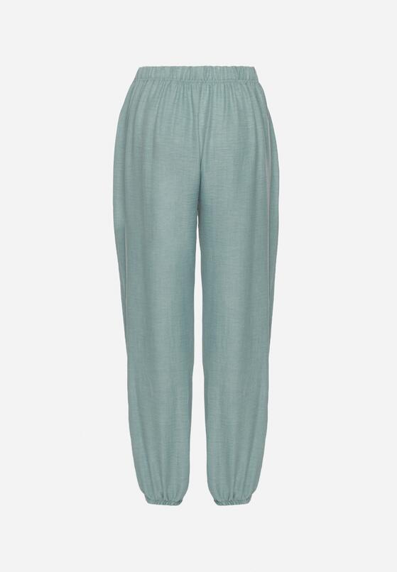 Pantaloni Verde mentă 7