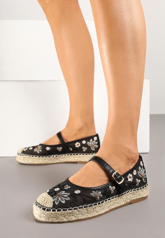 Fekete Espadrilles 1