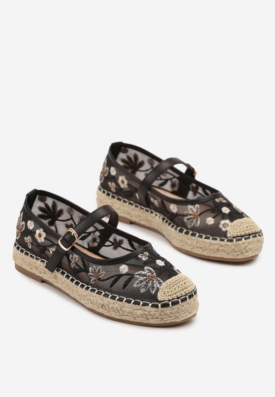Fekete Espadrilles 5