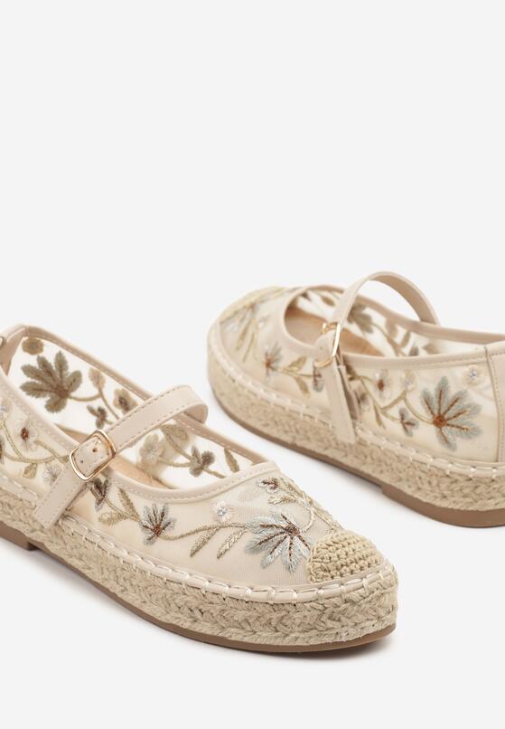 Bézs Espadrilles 6