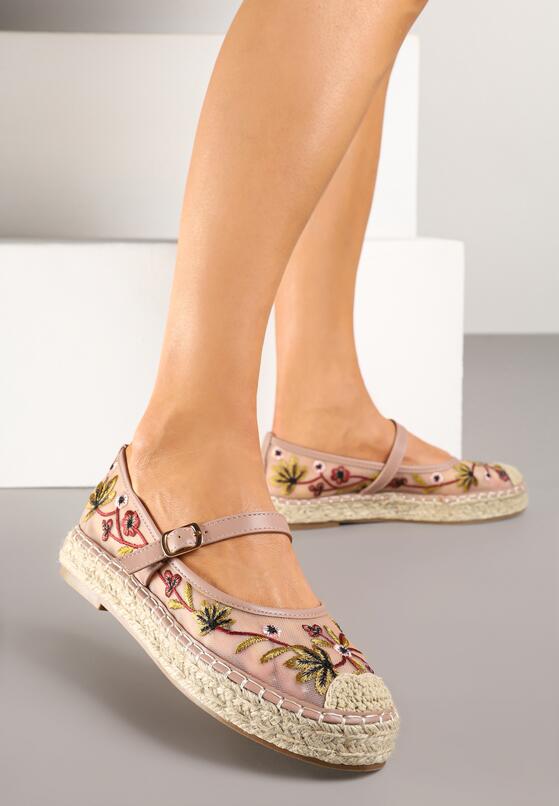 Rózsaszín Espadrilles 1