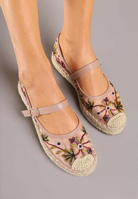 Rózsaszín Espadrilles 3