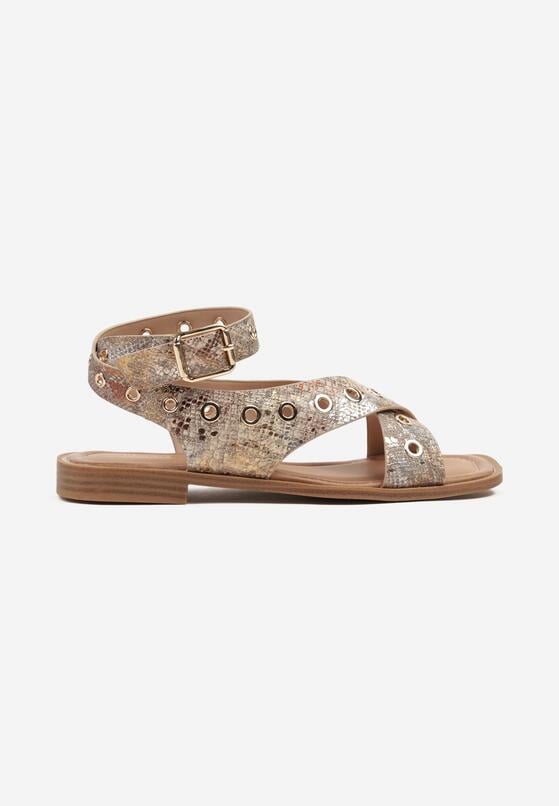 Sandale Print piele de șarpe 4